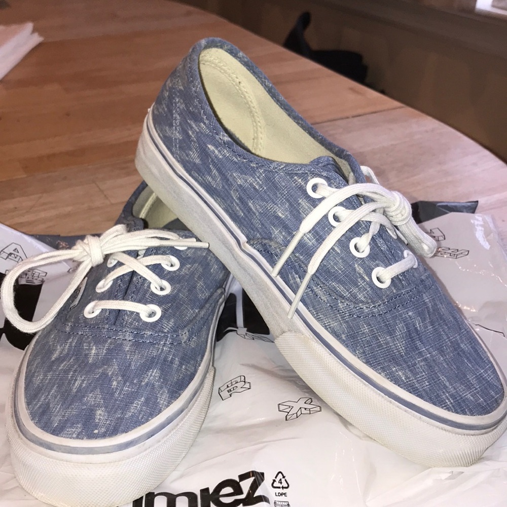 Denim Blue Authentic Original Vans